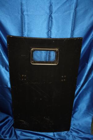 [Image of an early APD tactical shield, view 1]