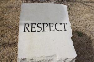 [Heroes' Park "Respect" character trait of a hero stone]