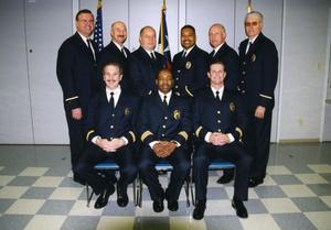 [Arlington Police Chief Theron Bowman with Assistants and Deputy Chiefs, 2000]