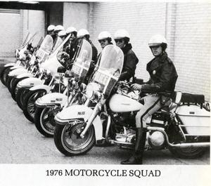 Primary view of [APD Motorcycle Division, 1976]