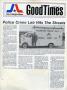 Thumbnail image of item number 1 in: '[APD Mobile Crime Lab newspaper article from the Arlington Good Times Magazine, 1974]'.