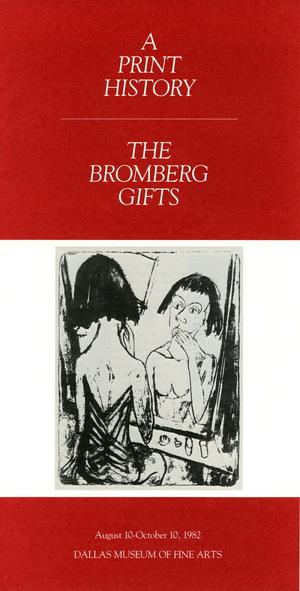 Primary view of object titled 'A Print History: The Bromberg Gifts'.