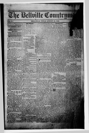 The Bellville Countryman (Bellville, Tex.), Vol. 3, No. 3, Ed. 1 Saturday, August 16, 1862