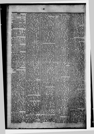 Primary view of object titled 'The Bellville Countryman (Bellville, Tex.), Vol. 5, No. 7, Ed. 1 Tuesday, November 1, 1864'.