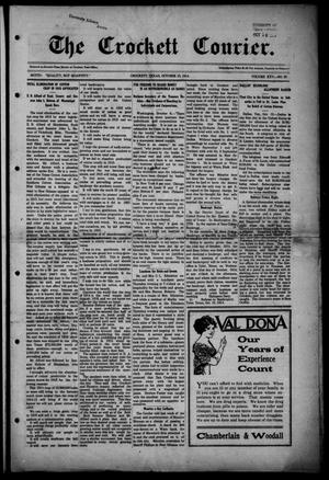 The Crockett Courier (Crockett, Tex.), Vol. 25, No. 37, Ed. 1 Thursday, October 15, 1914