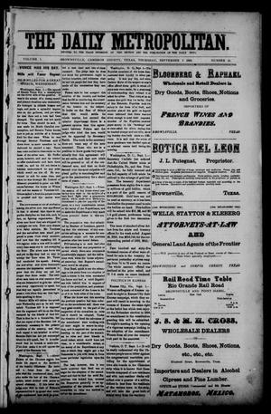 The Daily Metropolitan (Brownsville, Tex.), Vol. 1, No. 16, Ed. 1 Thursday, September 7, 1893