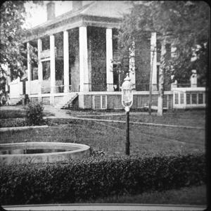 Primary view of object titled '[President's Home at Bishop College, Marshall]'.