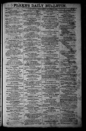 Flake's Daily Bulletin. (Galveston, Tex.), Vol. 1, No. 95, Ed. 1 Wednesday, October 4, 1865
