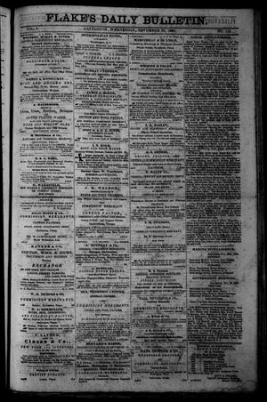 Flake's Daily Bulletin. (Galveston, Tex.), Vol. 1, No. 143, Ed. 1 Wednesday, November 29, 1865