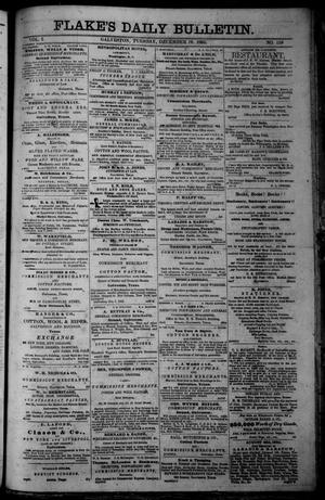 Flake's Daily Bulletin. (Galveston, Tex.), Vol. 1, No. 159, Ed. 1 Tuesday, December 19, 1865