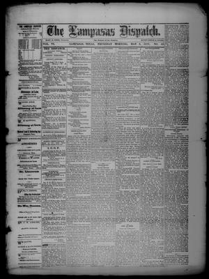 Primary view of object titled 'The Lampasas Dispatch (Lampasas, Tex.), Vol. 6, No. 49, Ed. 1 Thursday, May 3, 1877'.