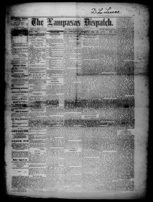 Primary view of object titled 'The Lampasas Dispatch (Lampasas, Tex.), Vol. 7, No. 30, Ed. 1 Thursday, December 20, 1877'.