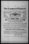 Thumbnail image of item number 1 in: 'The Lampasas Dispatch (Lampasas, Tex.), Vol. 20, No. 8, Ed. 1 Wednesday, December 10, 1890'.