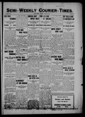 Semi-Weekly Courier-Times. (Tyler, Tex.), Vol. 26, No. 85, Ed. 1 Saturday, October 23, 1909