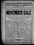 Thumbnail image of item number 4 in: 'Semi-Weekly Courier-Times. (Tyler, Tex.), Vol. 26, No. 88, Ed. 1 Wednesday, November 3, 1909'.
