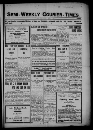 Semi-Weekly Courier-Times. (Tyler, Tex.), Vol. 27, No. 16, Ed. 1 Wednesday, February 23, 1910
