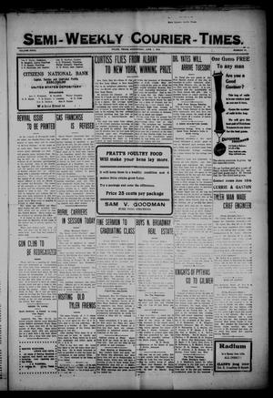 Semi-Weekly Courier-Times. (Tyler, Tex.), Vol. 27, No. 44, Ed. 1 Wednesday, June 1, 1910