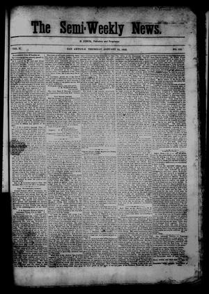 The Semi-Weekly News. (San Antonio, Tex.), Vol. 2, No. 124, Ed. 1 Thursday, January 29, 1863