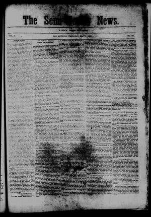 The Semi-Weekly News. (San Antonio, Tex.), Vol. 2, No. 151, Ed. 1 Thursday, May 7, 1863