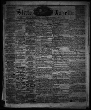 State Gazette. (Austin, Tex.), Vol. 12, No. 37, Ed. 1 Saturday, April 20, 1861