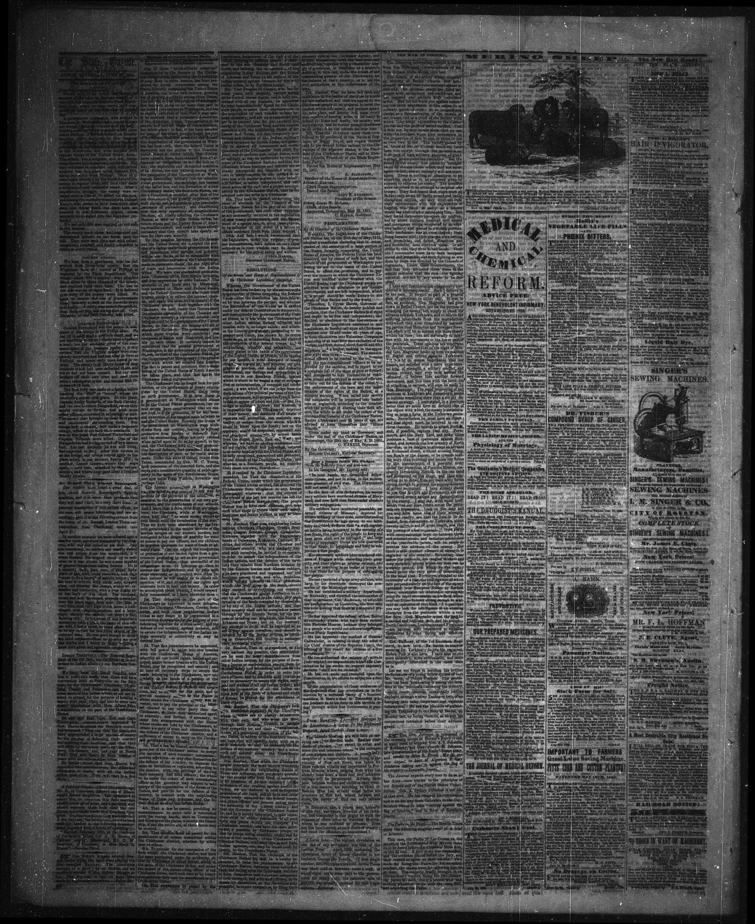 State Gazette. (Austin, Tex.), Vol. 12, No. 47, Ed. 1 Saturday, June 29, 1861
                                                
                                                    [Sequence #]: 4 of 4
                                                