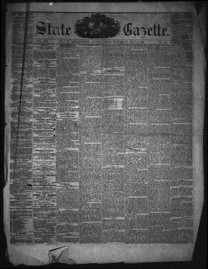State Gazette. (Austin, Tex.), Vol. 12, No. 48, Ed. 1 Saturday, July 6, 1861