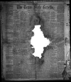 Primary view of object titled 'The Texas State Gazette. (Austin, Tex.), Vol. 18, No. 33, Ed. 1 Saturday, May 11, 1867'.