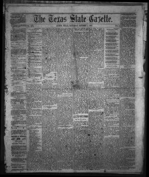 Primary view of object titled 'The Texas State Gazette. (Austin, Tex.), Vol. 19, No. 3, Ed. 1 Saturday, October 5, 1867'.