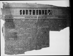 Southerner. (Waco, Tex.), Vol. 2, No. 18, Ed. 1 Saturday, June 6, 1857