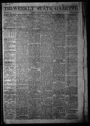 Tri-Weekly State Gazette. (Austin, Tex.), Vol. 3, No. 109, Ed. 1 Monday, October 10, 1870