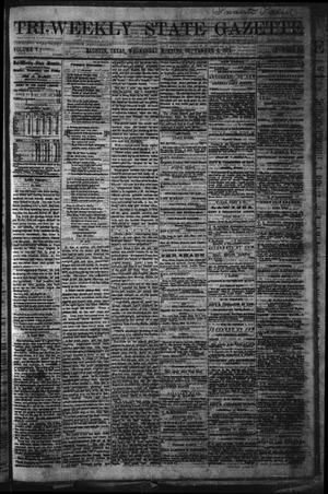 Tri-Weekly State Gazette. (Austin, Tex.), Vol. 5, No. 114, Ed. 1 Wednesday, September 4, 1872