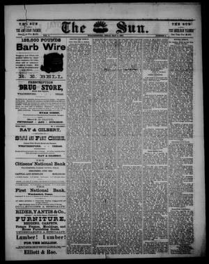 The Sun (Weatherford, Tex.), Vol. 5, No. 4, Ed. 1 Thursday, May 5, 1887