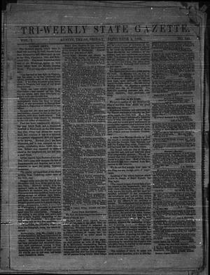 Tri-Weekly State Gazette. (Austin, Tex.), Vol. 1, No. 141, Ed. 1 Friday, September 4, 1863