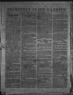 Tri-Weekly State Gazette. (Austin, Tex.), Vol. 2, No. 17, Ed. 1 Friday, November 20, 1863