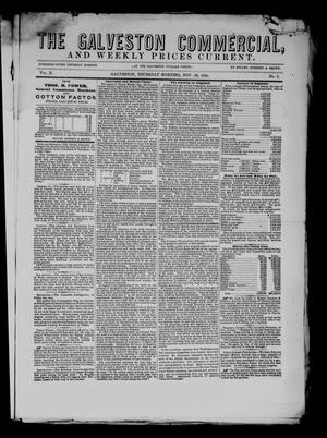 The Galveston Commercial, And Weekly Prices Current. (Galveston, Tex.), Vol. 2, No. 7, Ed. 1 Thursday, November 29, 1855