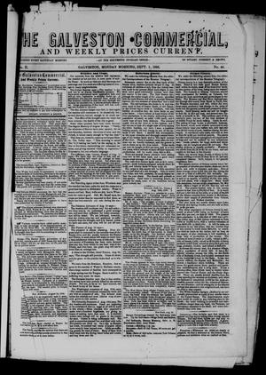 The Galveston Commercial, And Weekly Prices Current. (Galveston, Tex.), Vol. 2, No. 46, Ed. 1 Monday, September 1, 1856