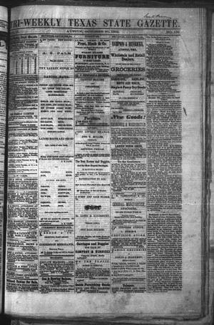 Tri-Weekly Texas State Gazette. (Austin, Tex.), Vol. 2, No. 139, Ed. 1 Wednesday, October 20, 1869