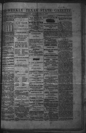 Tri-Weekly Texas State Gazette. (Austin, Tex.), Vol. 2, No. 149, Ed. 1 Friday, November 12, 1869