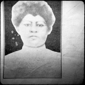Primary view of object titled '[African-American Woman in Harrison County]'.