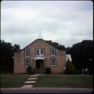 Primary view of object titled '[St. Paul Baptist Church in Marshall]'.