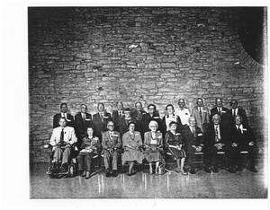 Primary view of object titled '[Weatherford High School, Class of 1932 reunion]'.