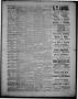 Thumbnail image of item number 3 in: 'The Victoria Advocate. (Victoria, Tex.), Vol. 43, No. 3, Ed. 1 Saturday, April 13, 1889'.