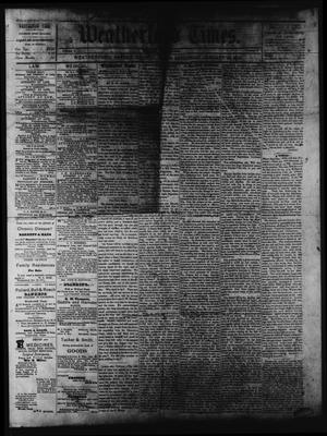 Primary view of object titled 'Weatherford Times. (Weatherford, Tex.), Vol. 5, No. 3, Ed. 1 Saturday, January 20, 1872'.