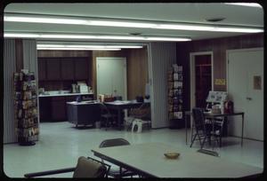 [Unknown Library Interior and Break Room]