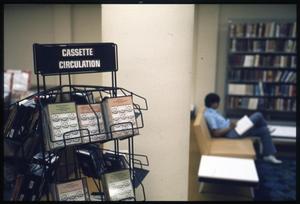 Primary view of object titled '[Cassette Circulation Display]'.