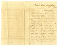 Primary view of [Letter from D. S. Kennard to A. D. Kennard Jr., February 2,1862]