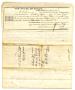 Thumbnail image of item number 1 in: '[Bill of Sale for Cattle, February 1873]'.