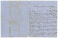 Thumbnail image of item number 1 in: '[Letter from David S. Kennard to his father A. D. Kennard Jr, June 2, 1862]'.