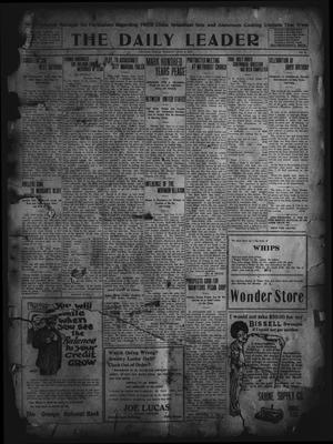 Primary view of object titled 'The Daily Leader. (Orange, Tex.), Vol. 5, No. 73, Ed. 1 Tuesday, June 4, 1912'.