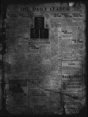 Primary view of object titled 'The Daily Leader. (Orange, Tex.), Vol. 5, No. 88, Ed. 1 Friday, June 21, 1912'.